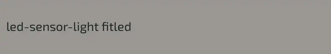 led-sensor-light fitled